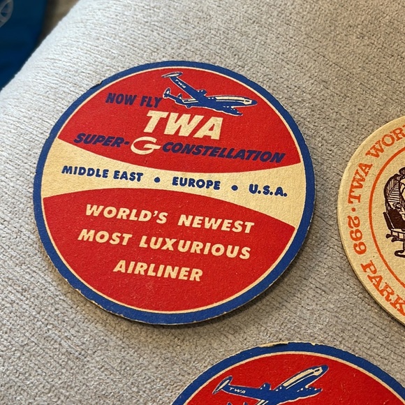 Vintage coasters set 3 - Picture 3 of 6